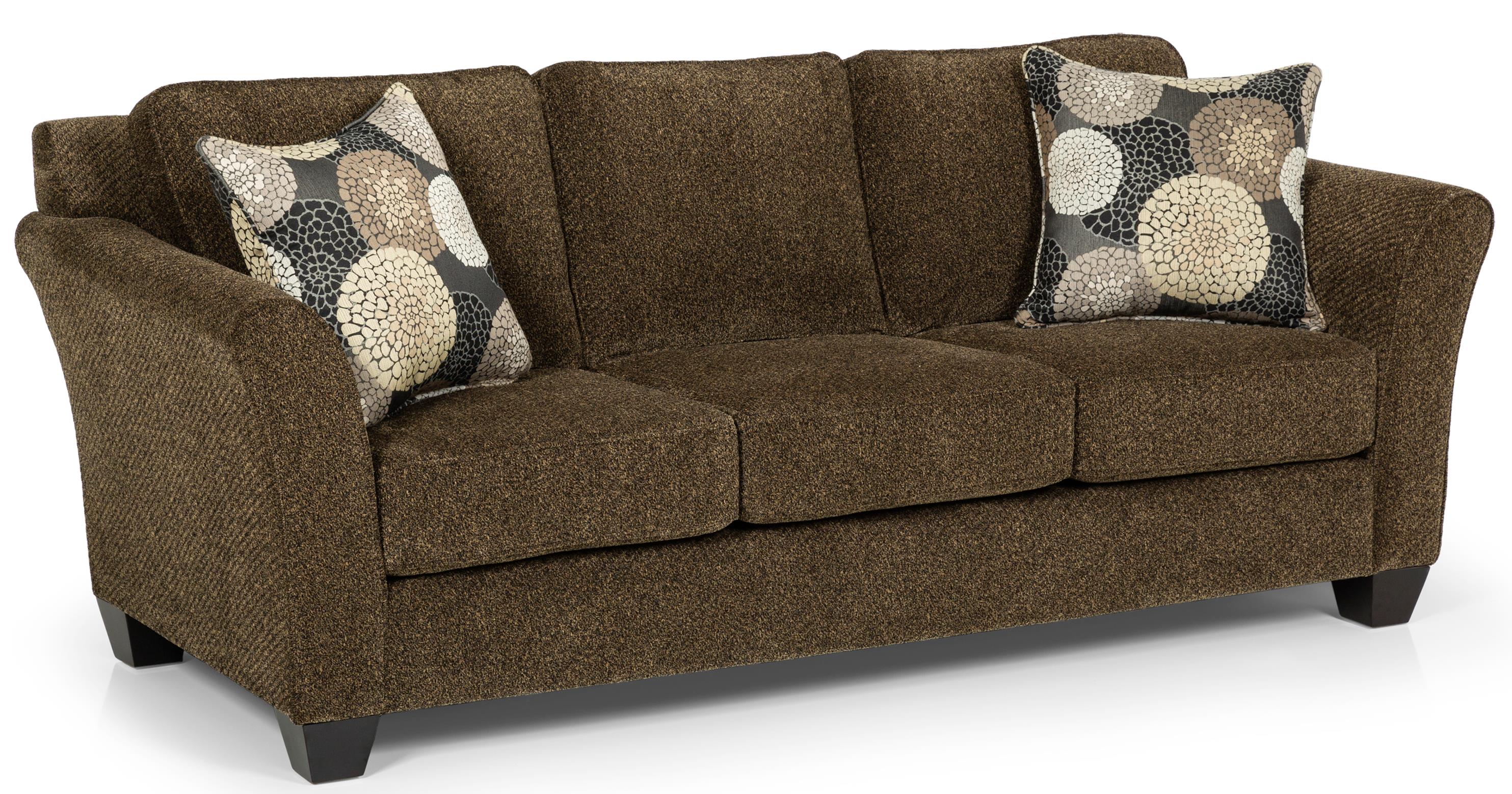 Stanton 184 18415GBT M1513 Contemporary Gel Sleeper Sofa with Flared Arms Rife s Home Furniture Uph Sofa Sleepers